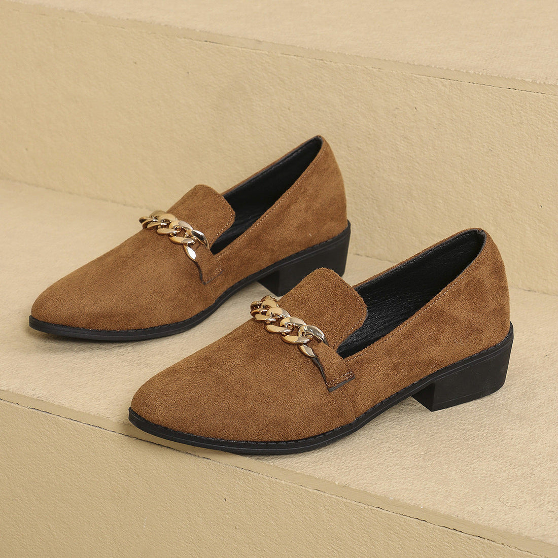 Women’s Leopard Print Casual Loafer Pumps with Bow Detail - Image 4