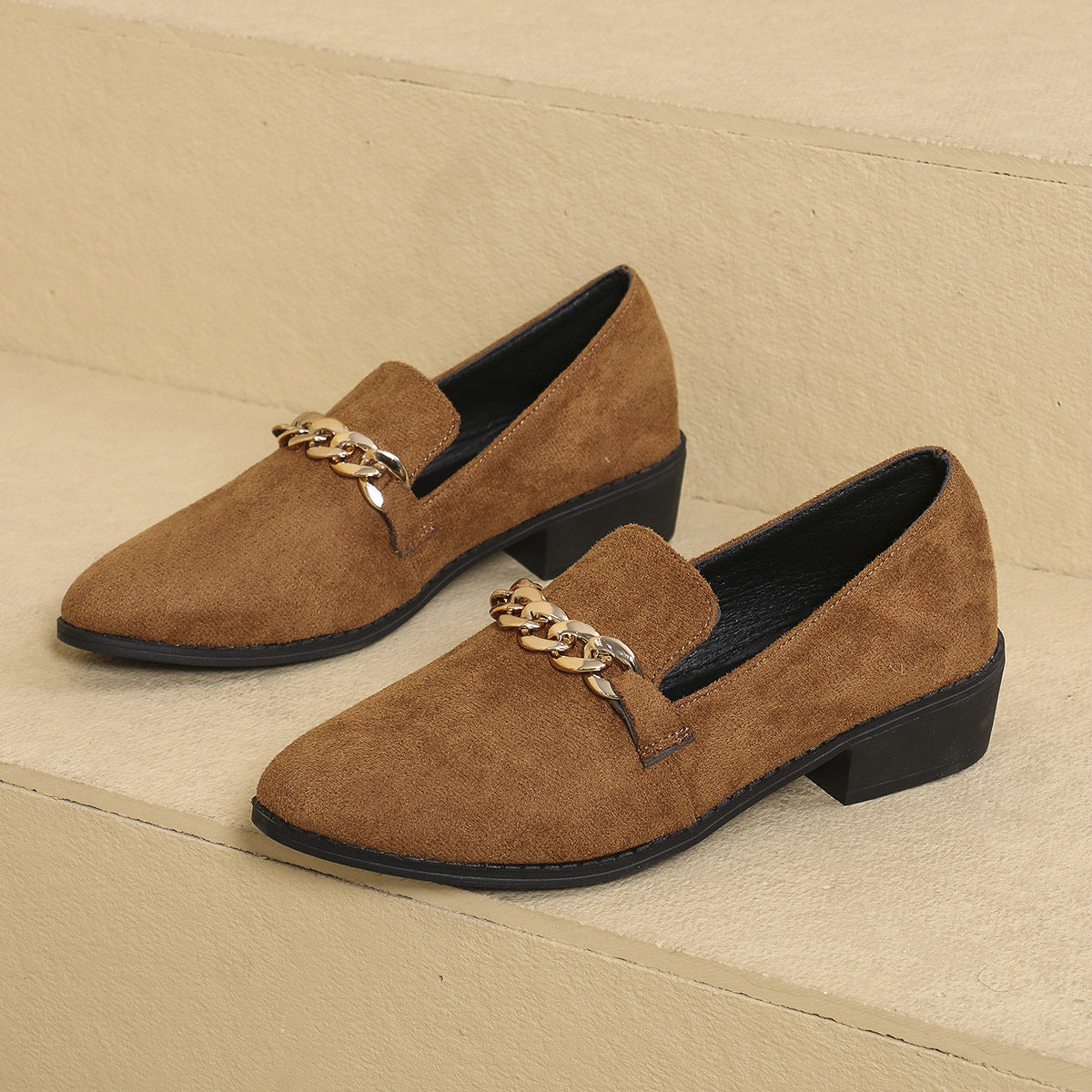 Women’s Leopard Print Casual Loafer Pumps with Bow Detail - Image 4