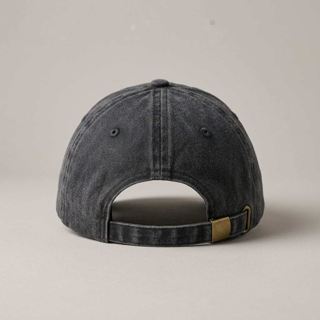 1955 Birthday Washed Black Baseball Cap