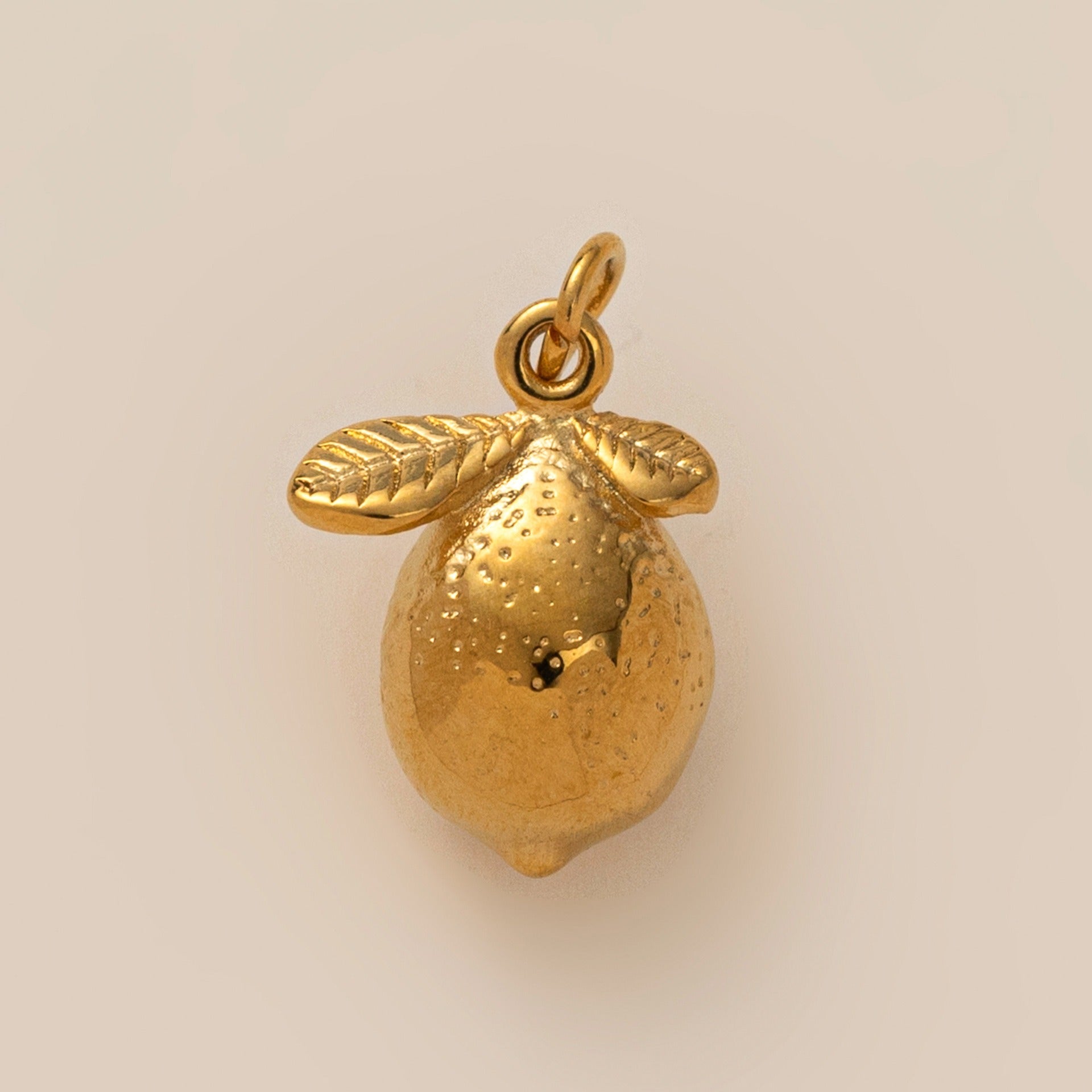 18K Gold Vacuum Plated Small Pendant Necklace
