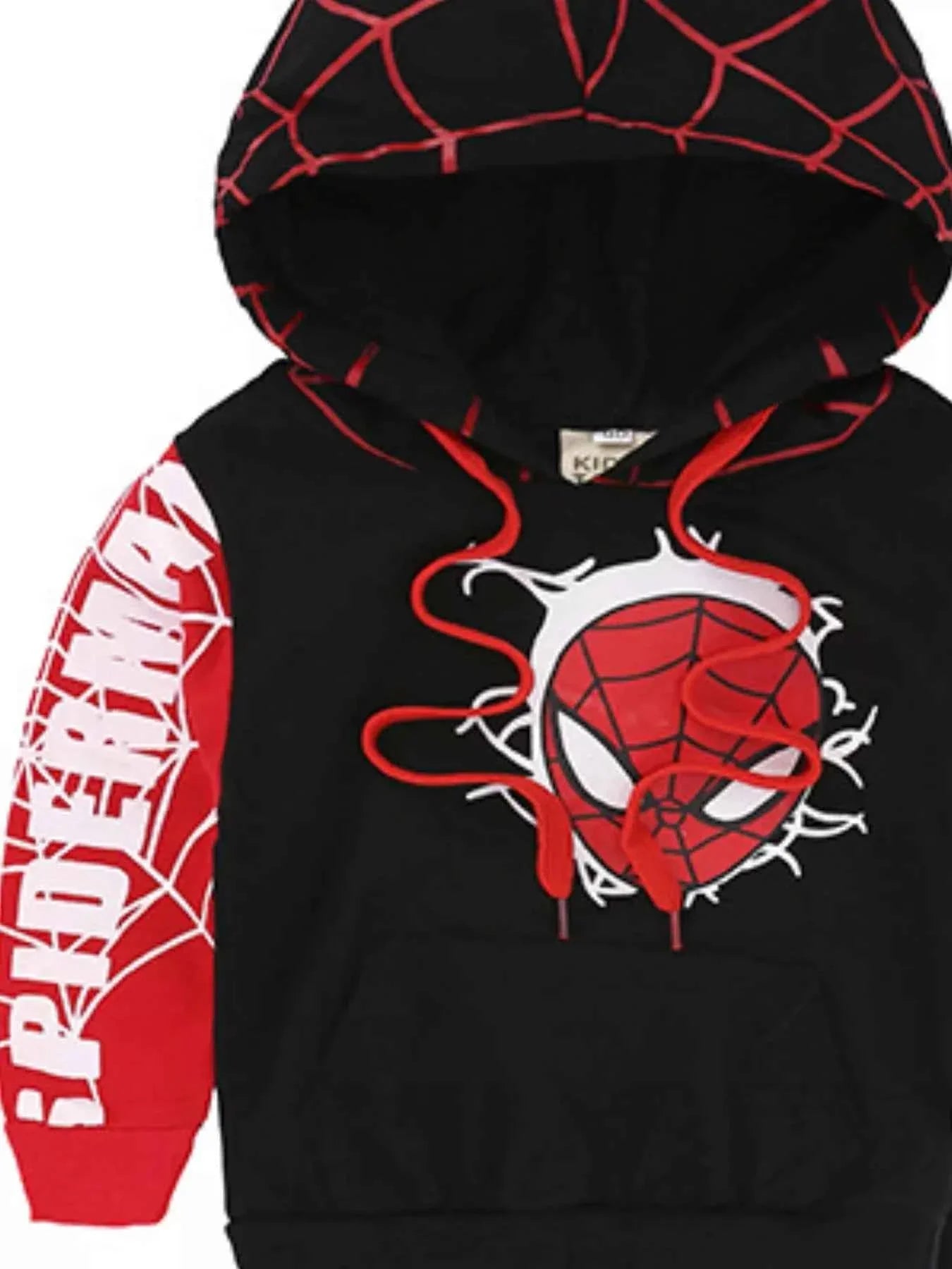 Children's Spiderman Graphic Hoodie and Pants Set