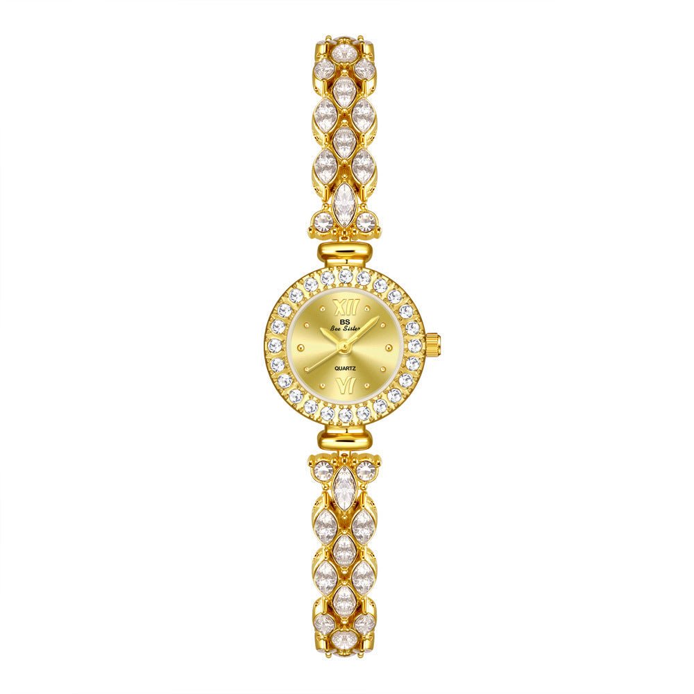 Baita Starry Horse Eye Zircon Light Luxury Exquisite Mermaid Watch
