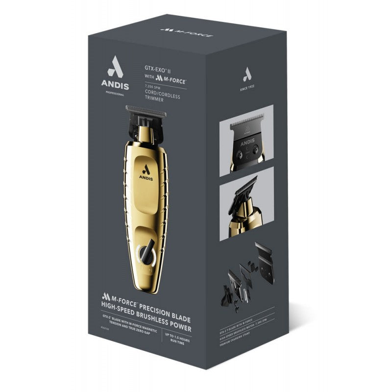 Andis GTX-EXO II Professional Gold Trimmer for Precision Detail