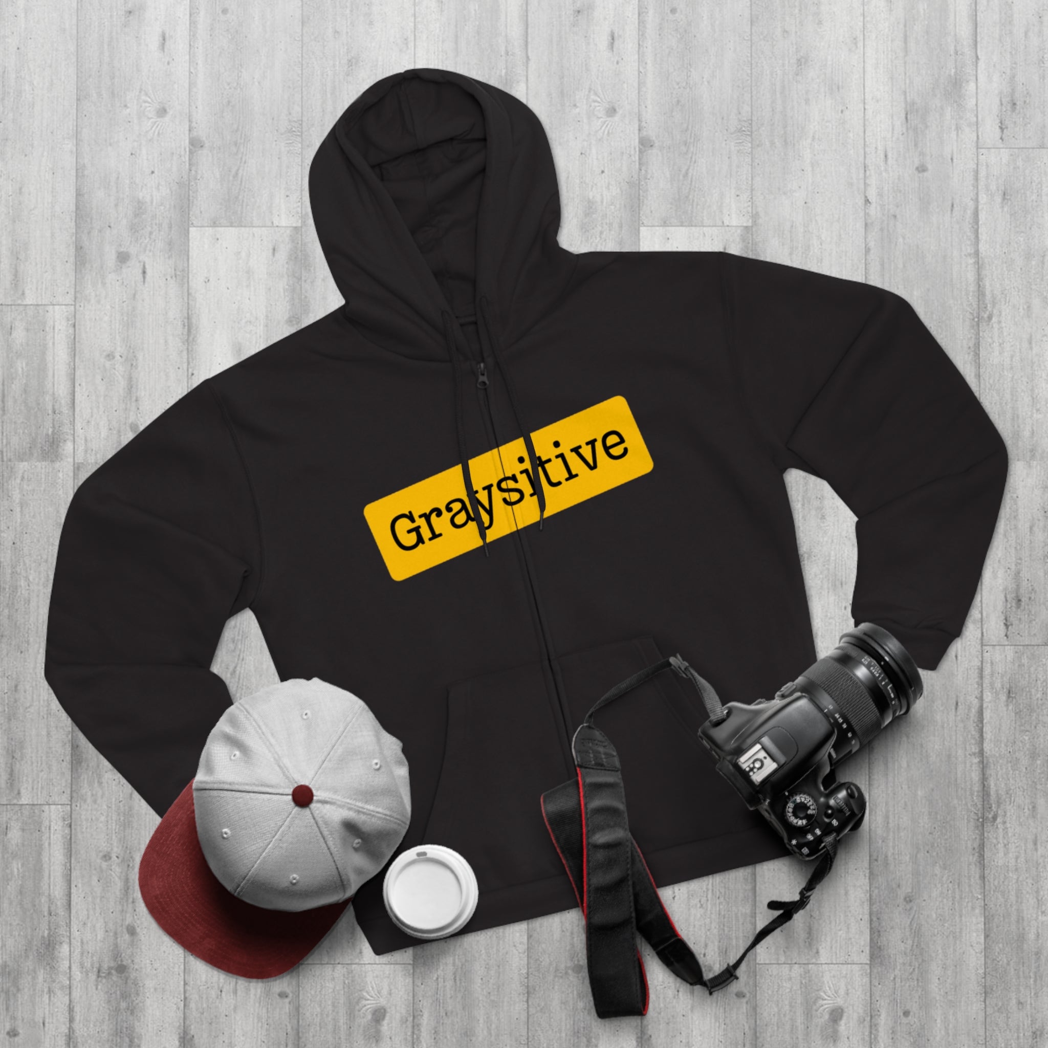 Unisex Hooded Zip Sweatshirt - Streetwear Knit Essential