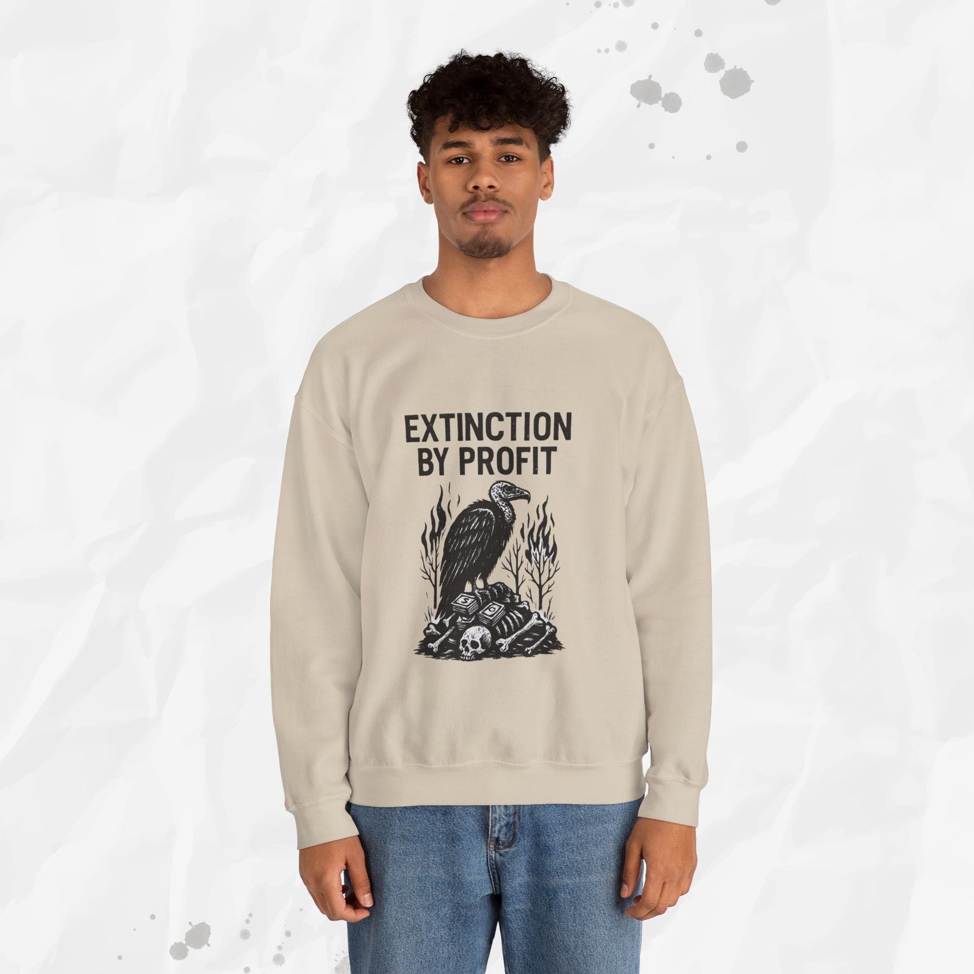 Extinction by Profit - Crewneck Sweatshirt