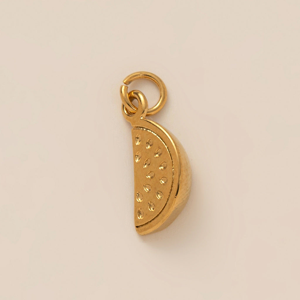 18K Gold Vacuum Plated Small Pendant Necklace