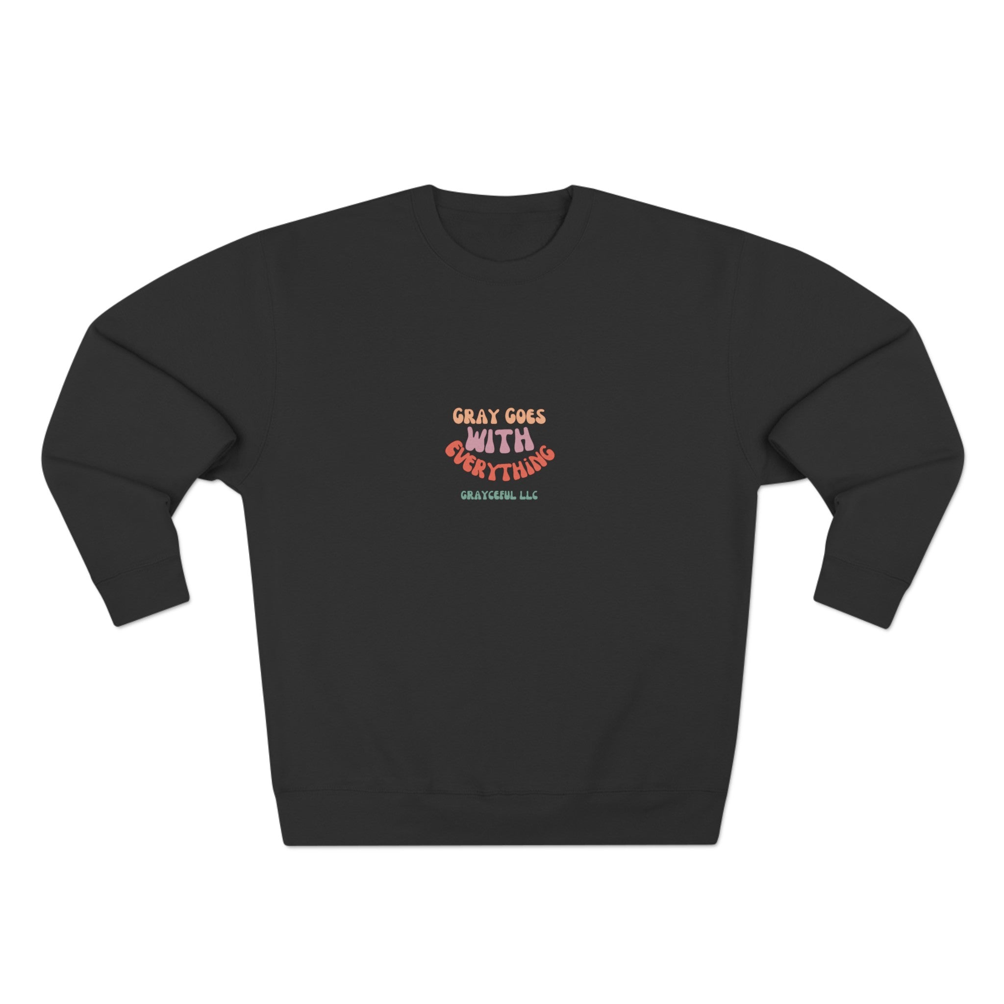 Unisex Crewneck Sweatshirt: Premium 3-End Fleece Pullover