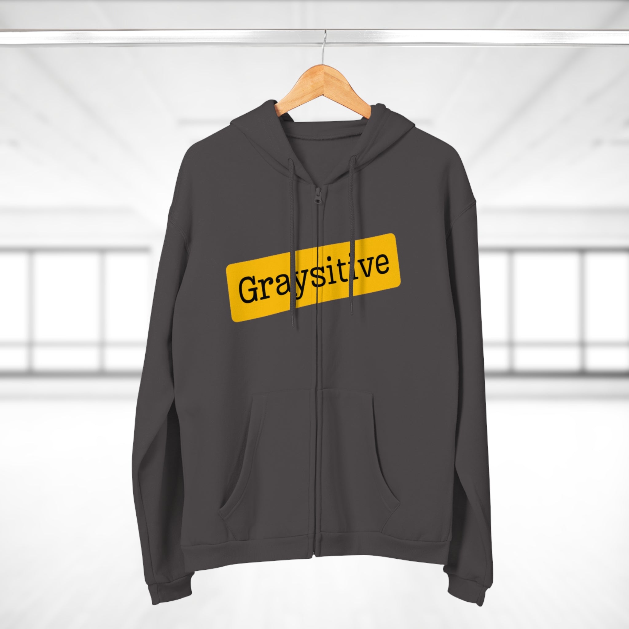 Unisex Hooded Zip Sweatshirt - Streetwear Knit Essential