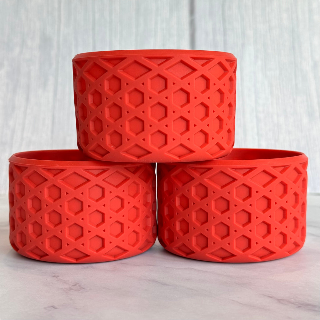 Deep Orange Waffle Boot
