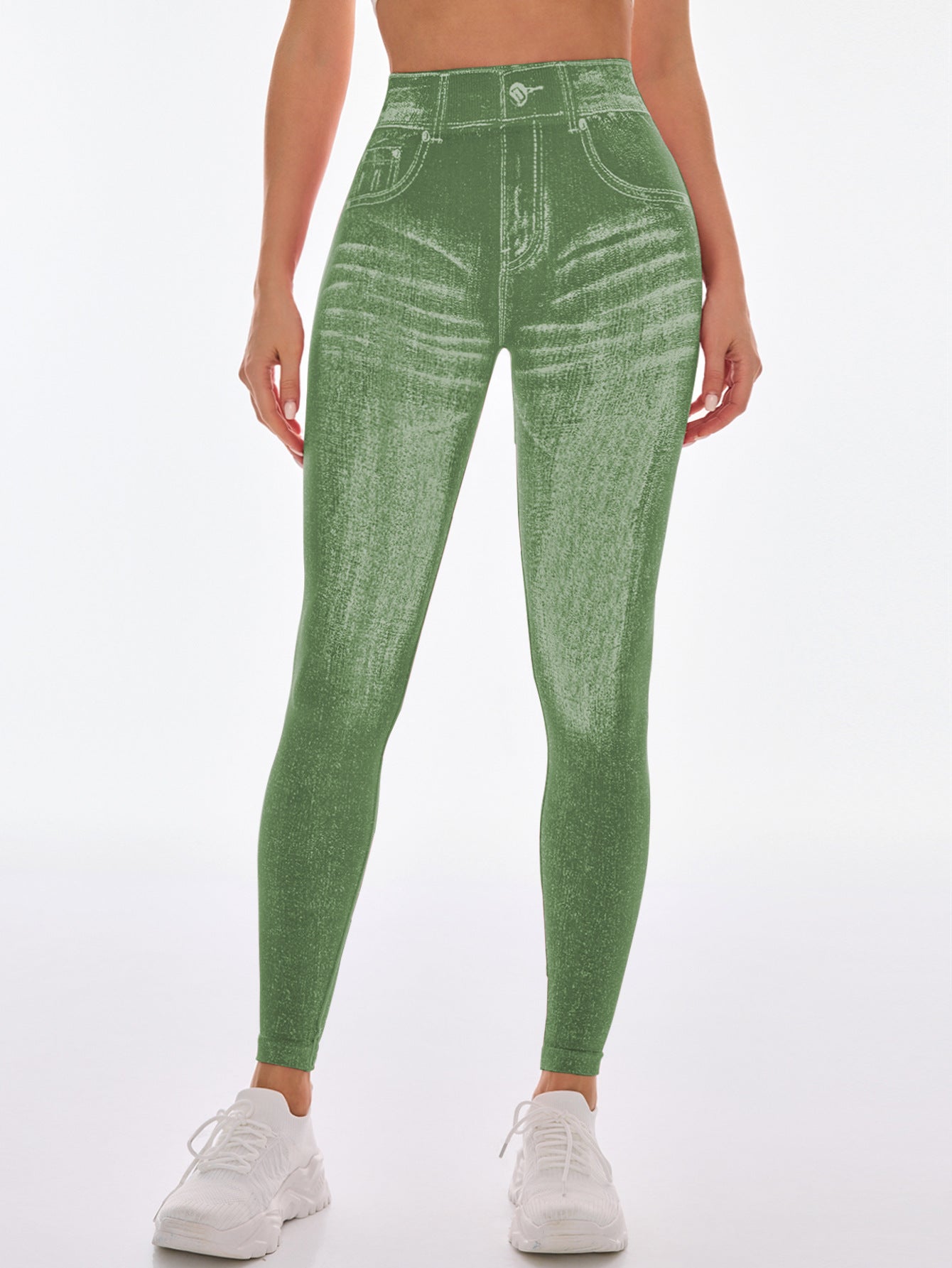 Seamless High-Waist Butt-Lifting Yoga Leggings for Gym Athleisure