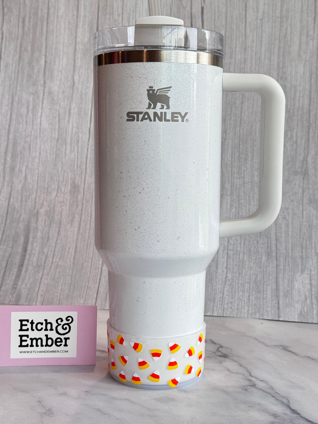 CLEAR Candy Corn  Boot