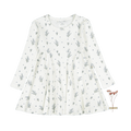The Printed Long Sleeve Dress -  Honeybunch
