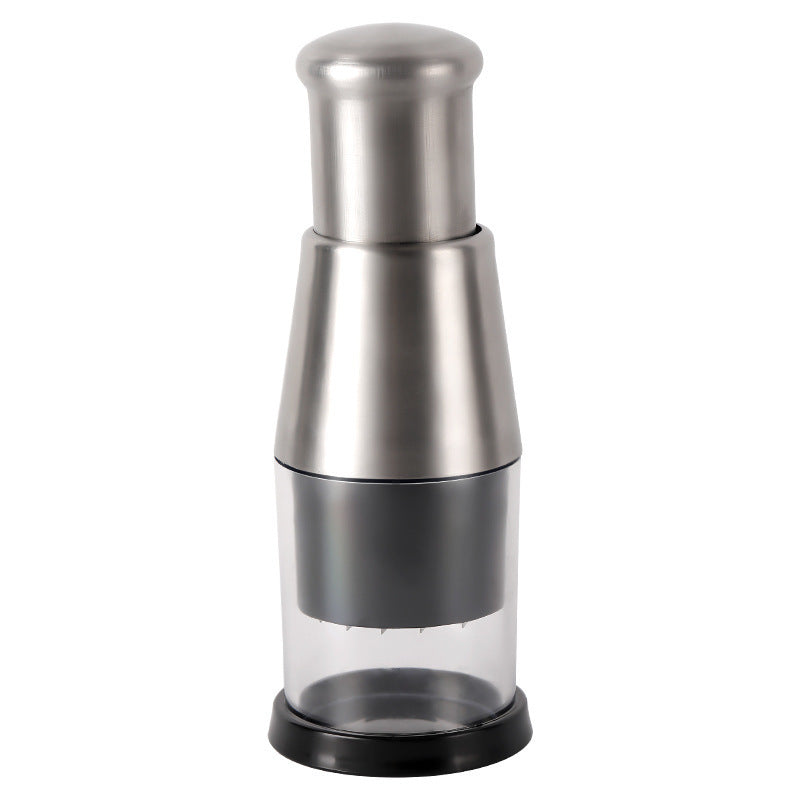 Manual Garlic Crusher and Vegetable Chopper Kitchen Gadget