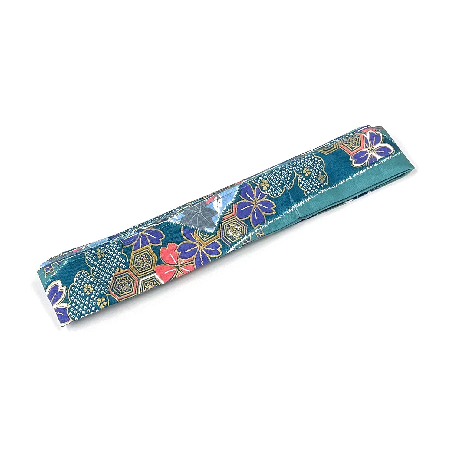 Japanese Traditional Kimono Robe - Green Floral