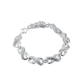 Unisex white dragon bracelet