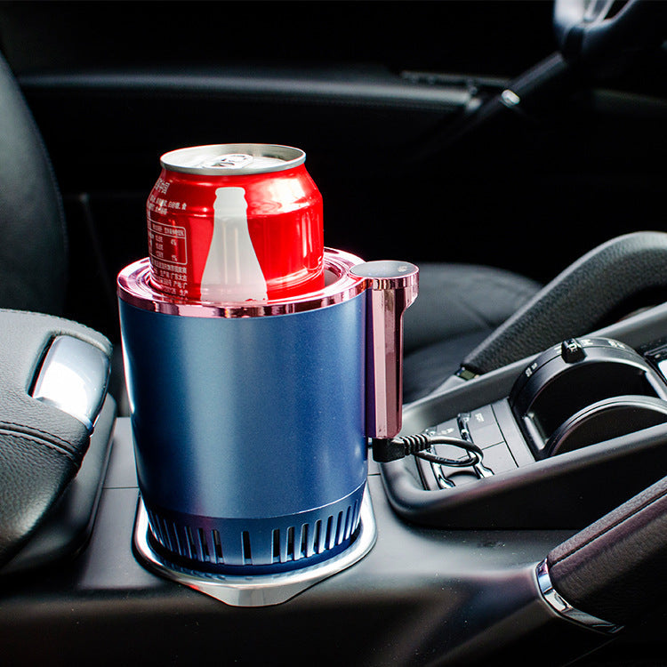 2-in-1 Smart Car Cup Holder Warmer and Cooler with Digital Display
