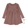 The Printed Long Sleeve Dress -  Rustic Floral
