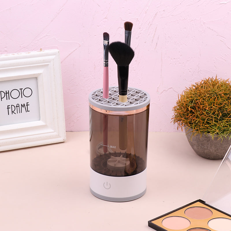 Portable Electric Makeup Brush Cleaner Machine - USB Rechargeable