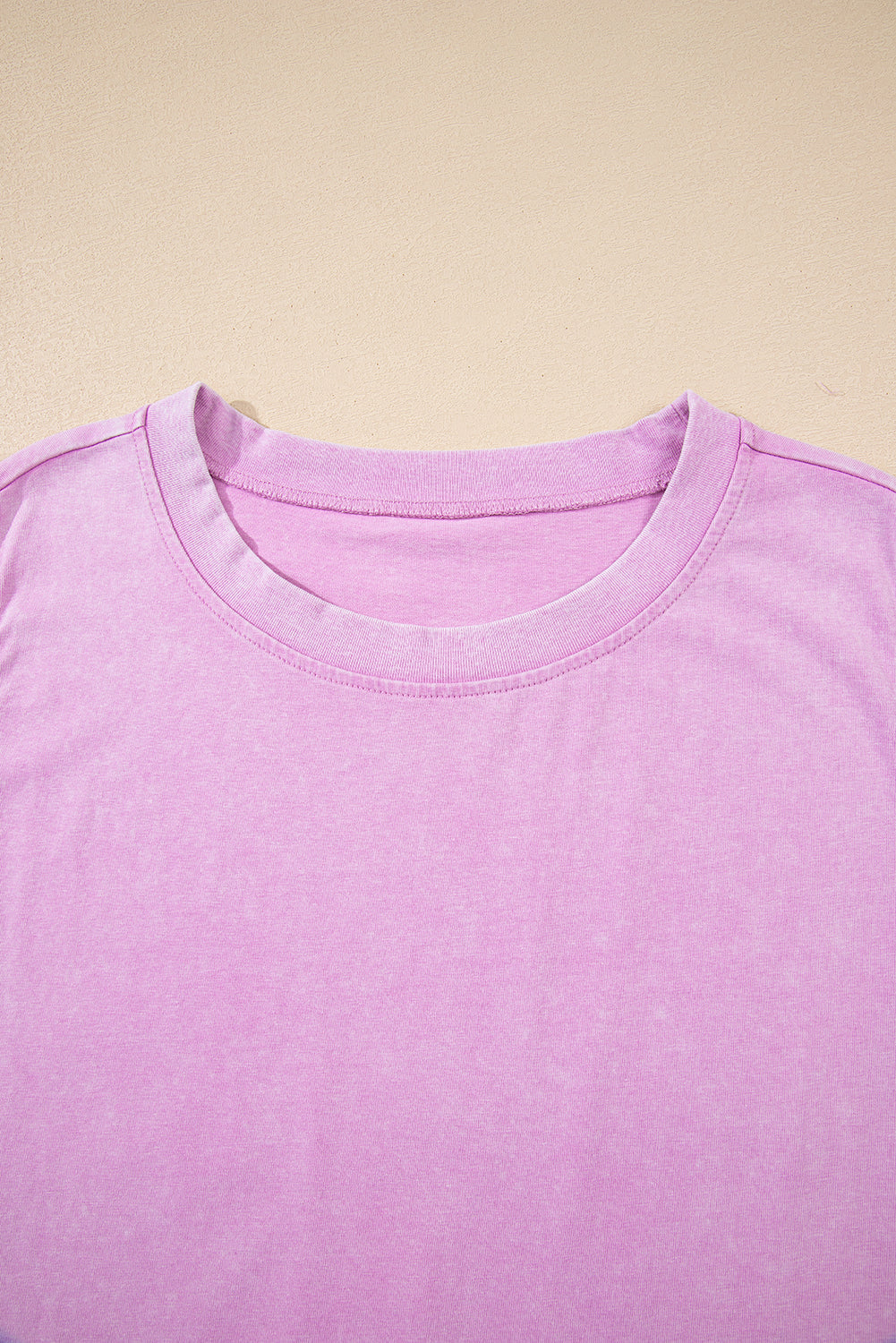 Solid Mineral Wash Cotton Tank Top and Lined Skort Set