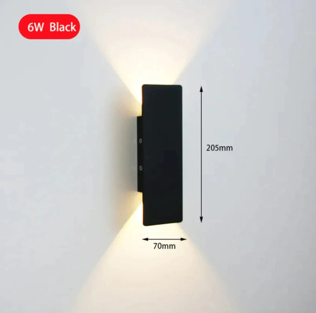 Modern 6W LED Indoor Wall Lamp for Bedroom and Living Room