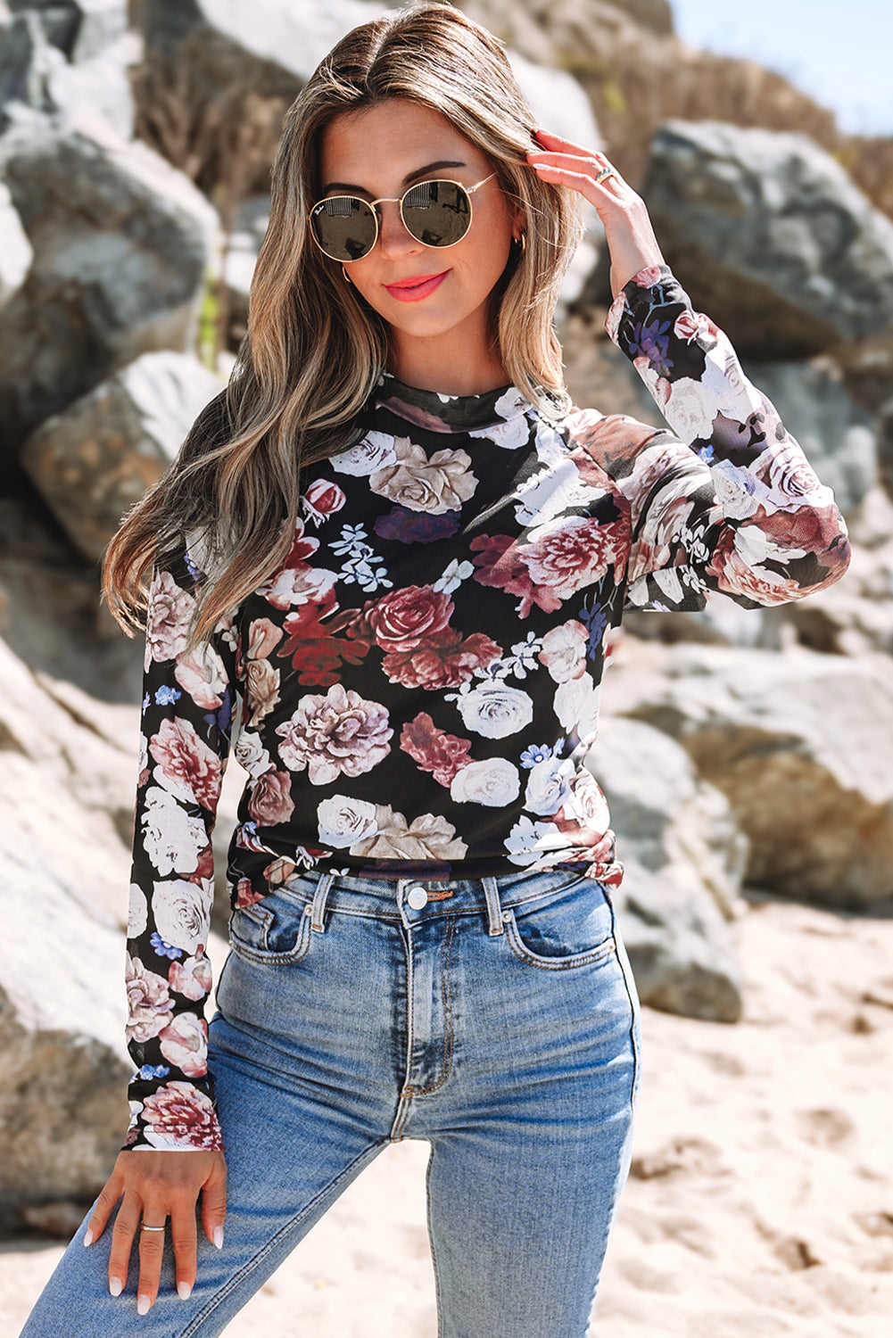 Robin Sleeve Slim top Long Sleeve Top
