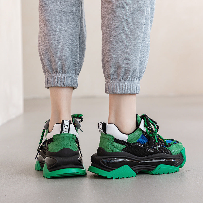 Trendy Harajuku Chunky Platform Sneakers for Women - Image 3