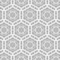 Jett Geometric Wallpaper in Black and White Modern Minimalist
