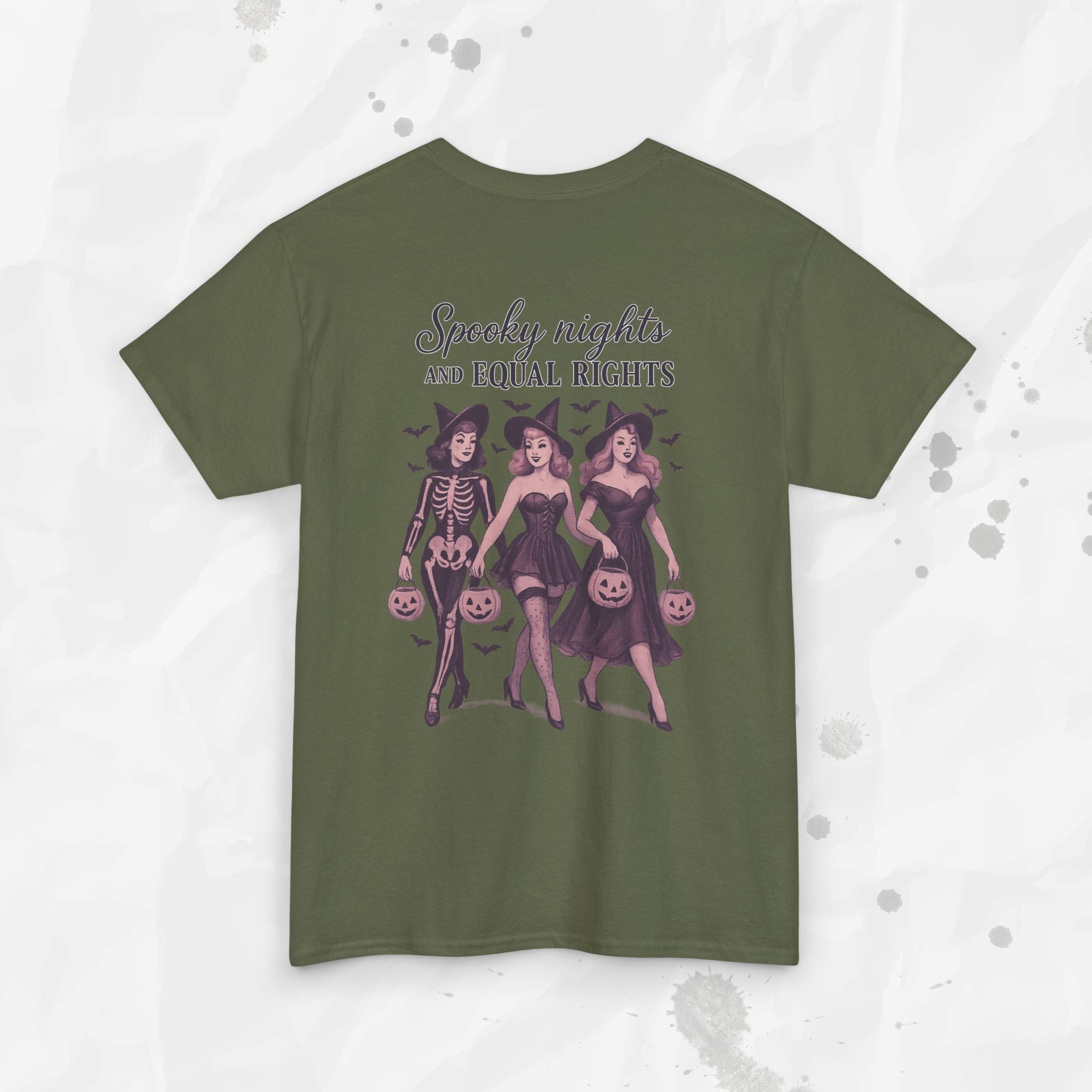 Spooky Nights and Equal Rights - T-Shirt