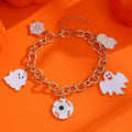 Halloween Cartoon Pumpkin Ghost Bracelet