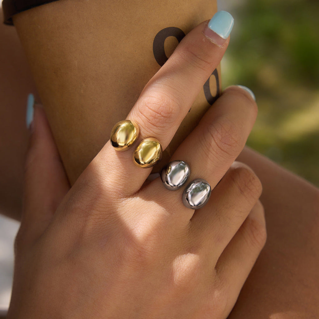 Colorfast Titanium Steel Ring