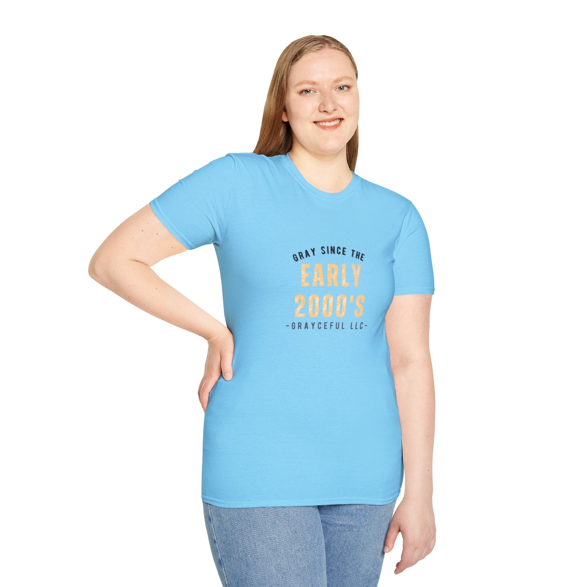 Unisex Softstyle Cotton Crewneck T-Shirt: Minimalist Casual Tee