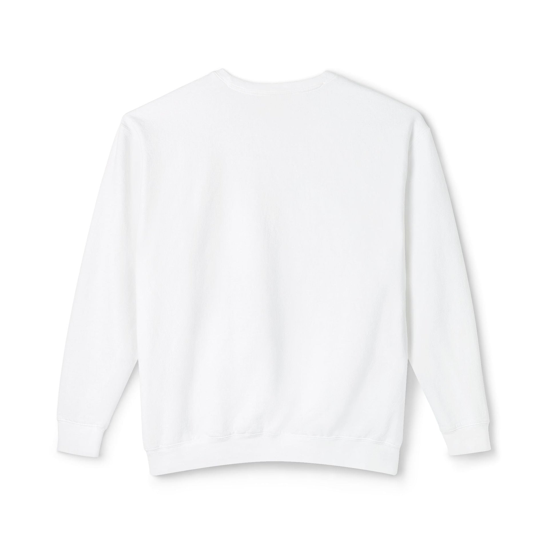 Unisex Lightweight Crewneck Sweatshirt in Charcoal and Cream