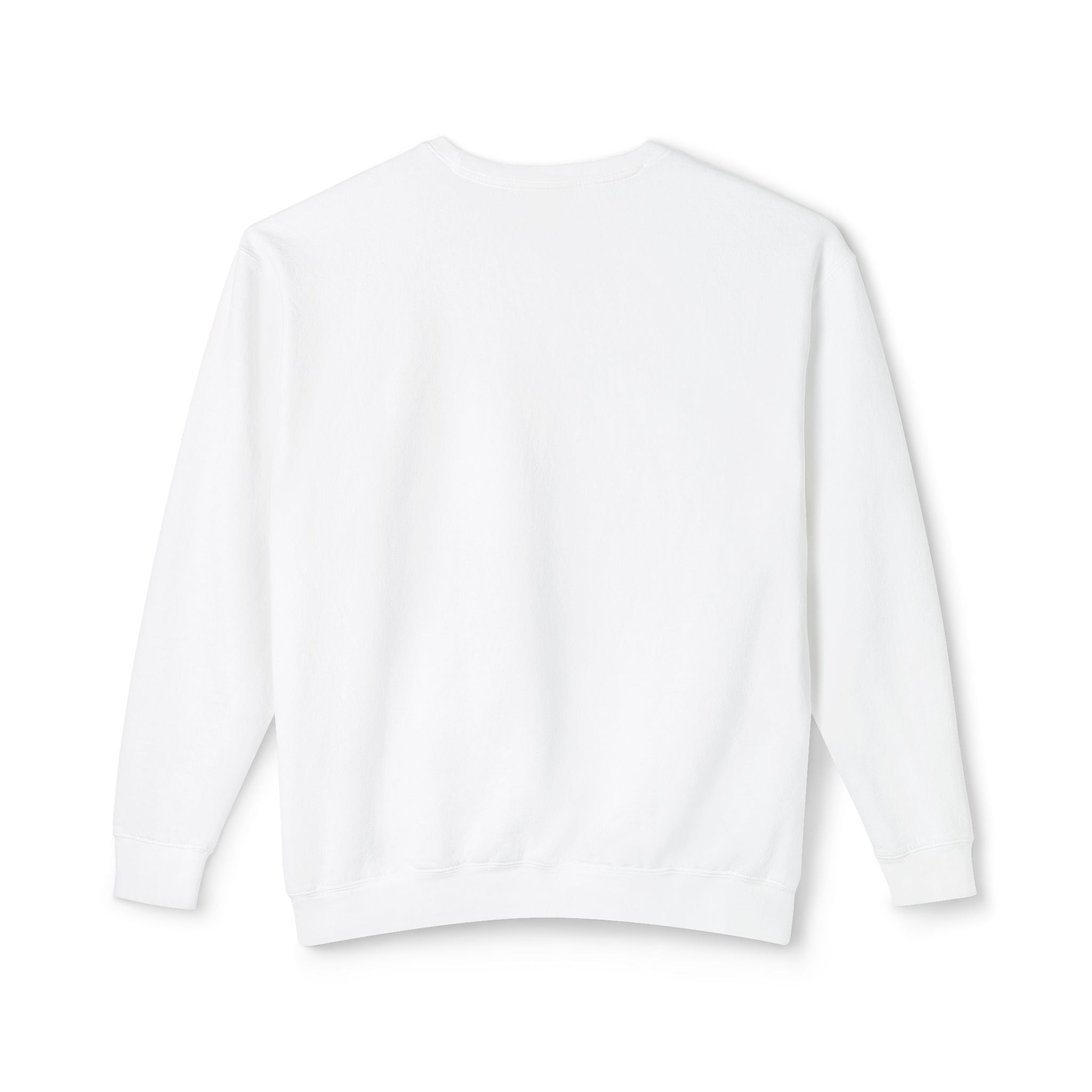 Unisex Lightweight Crewneck Sweatshirt in Charcoal and Cream