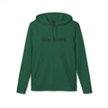 Unisex Fleece Pullover Hoodie in Red, Dark-Gray and White