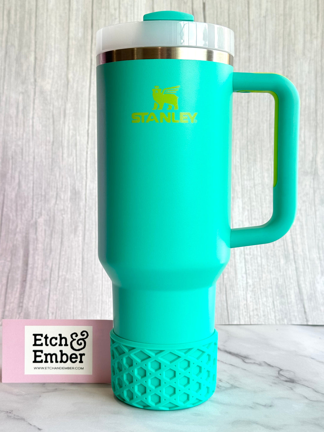 TROPICAL TEAL Waffle Boot