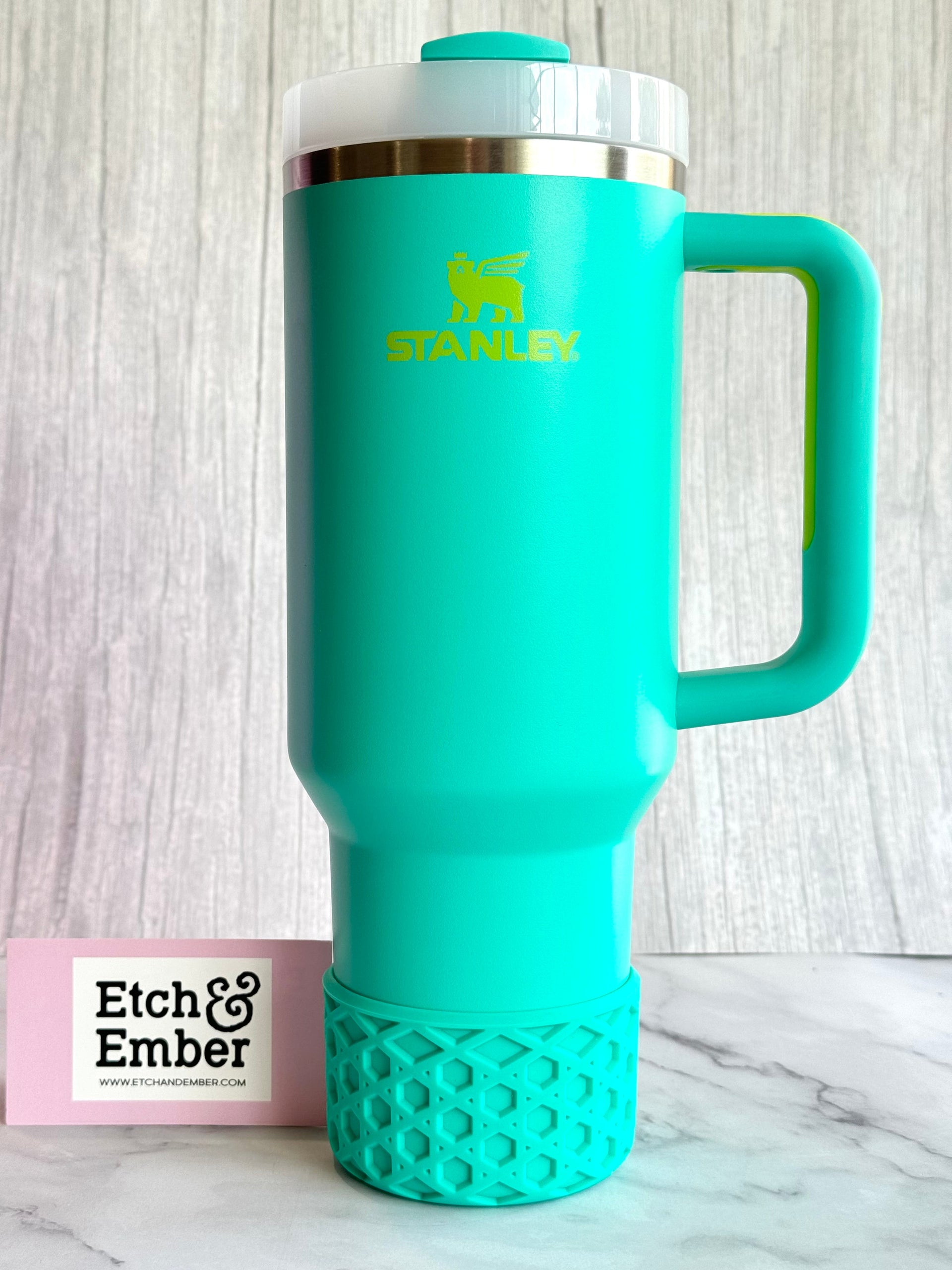 TROPICAL TEAL Waffle Boot