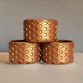 Metallic Copper Waffle Boot