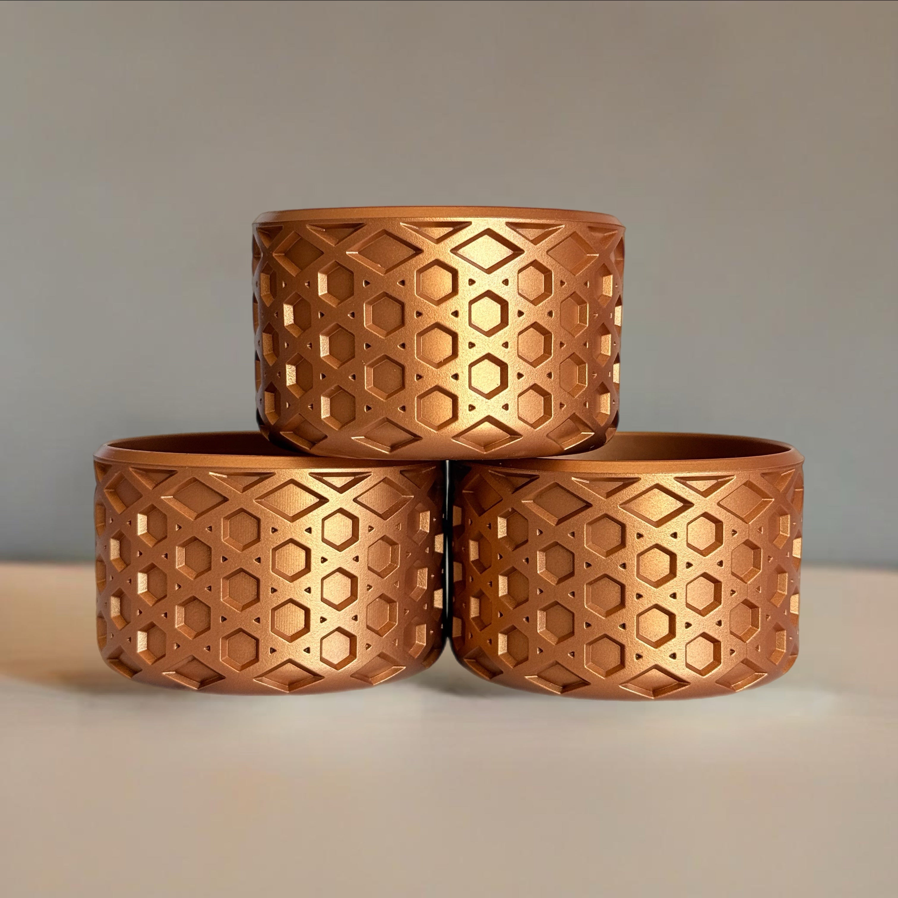 Metallic Copper Waffle Boot