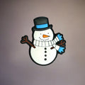 Snowman Silicone Tumbler Magnet