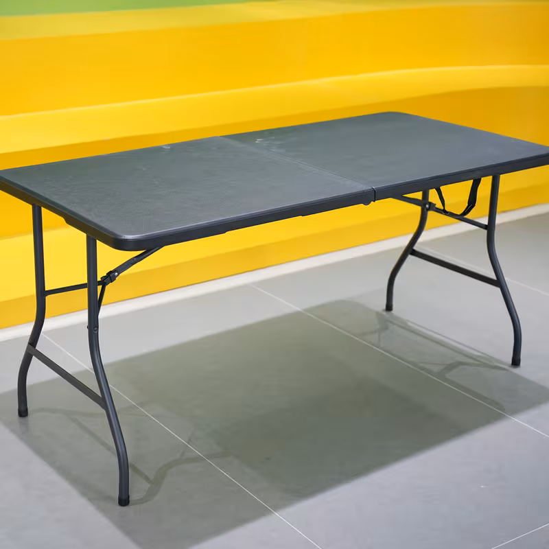 Portable Folding Table 4ft and 6ft Utility Table for Dining