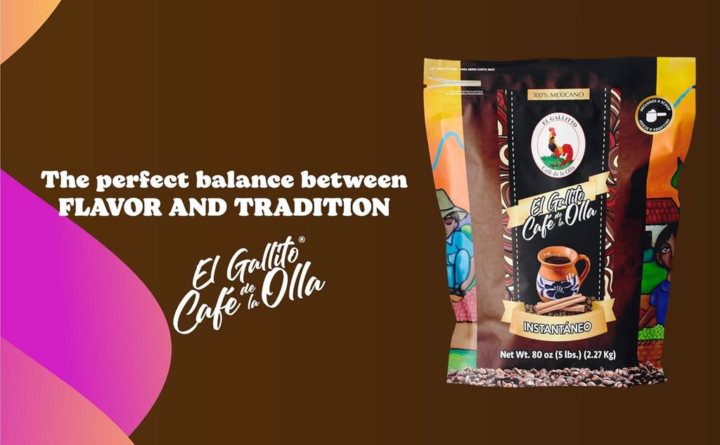 Café de la Olla Instant Mexican Coffee 5 lb Traditional Blend