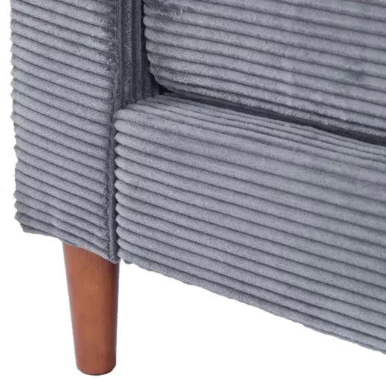 Grey Linen Sofa