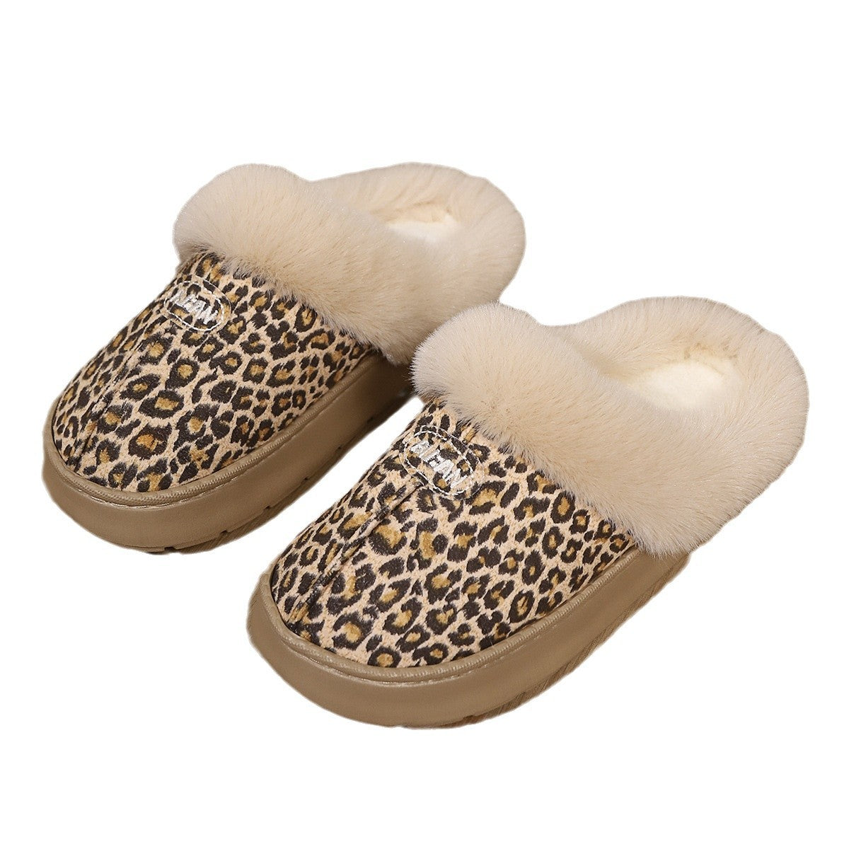 Women’s Memory Foam Suede Plush Slippers - Cozy Indoor Shoes