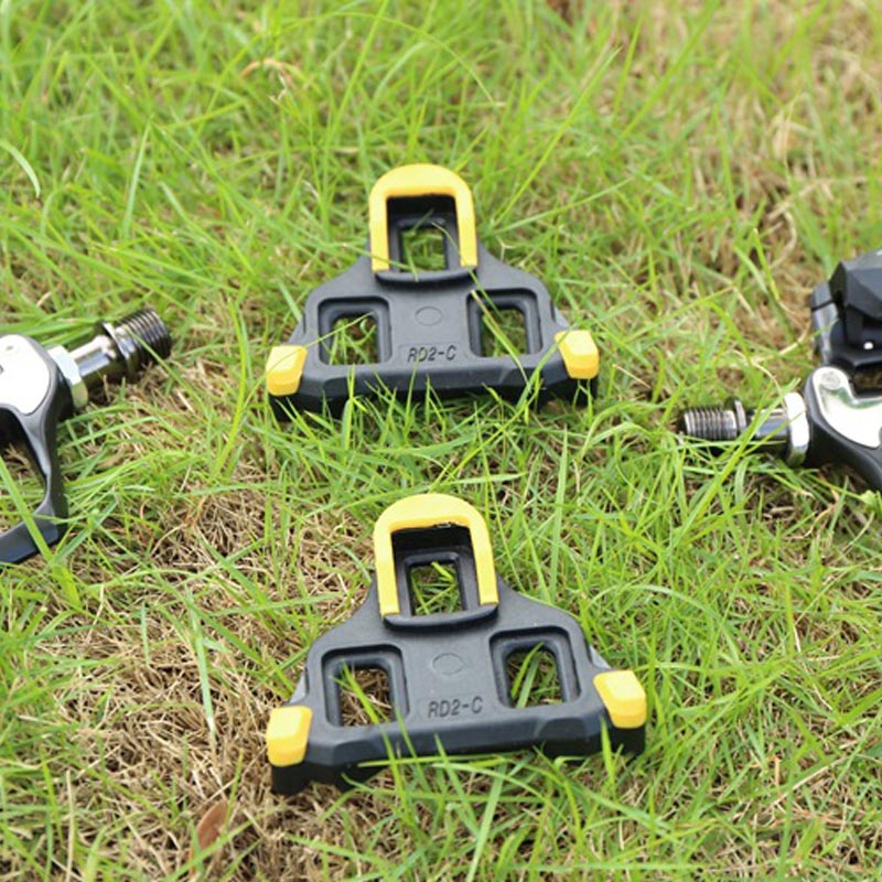 Ultralight Carbon Fiber Road Bike Pedals with Cleats Set