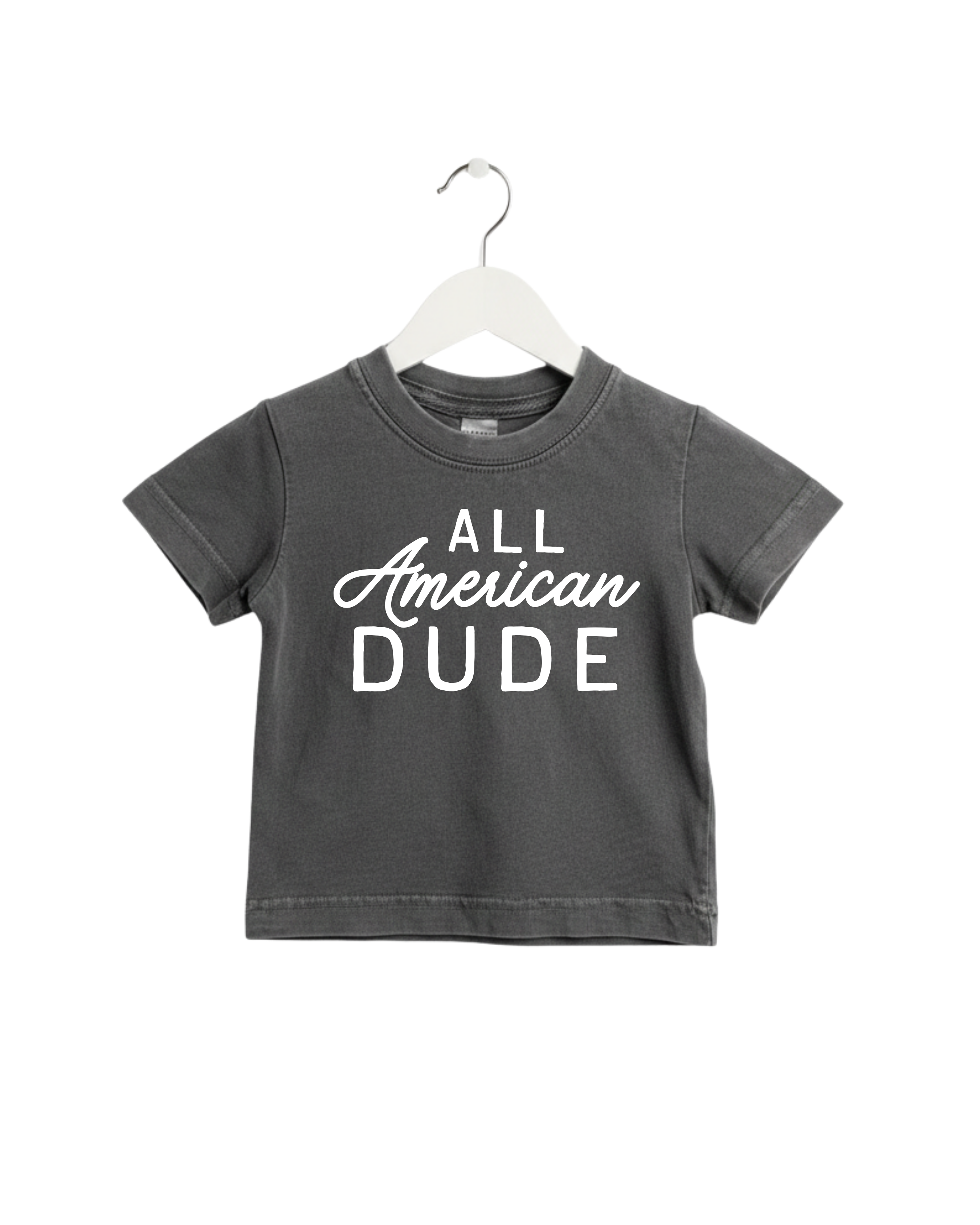 All American Dude Graphic Cotton Tee for Boys