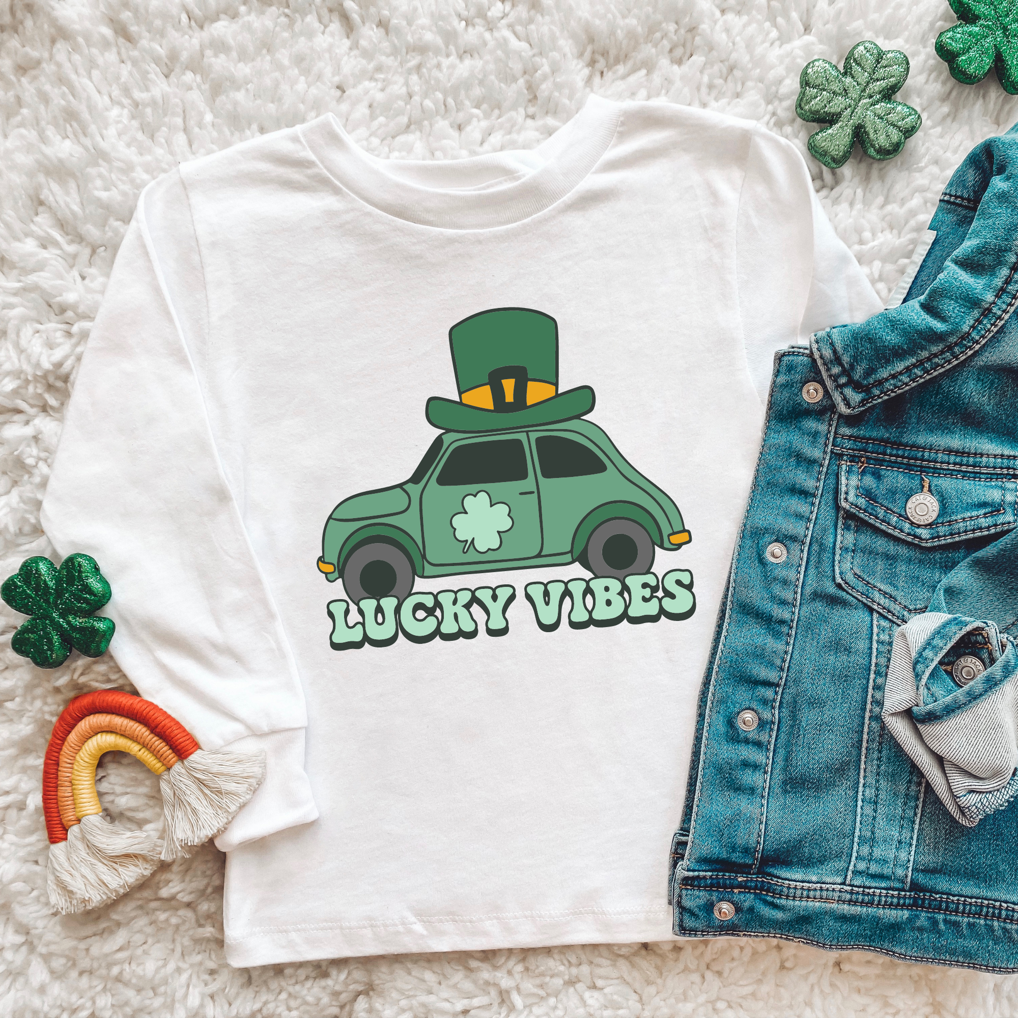 Lucky Vibes St Patrick's Day Shirt