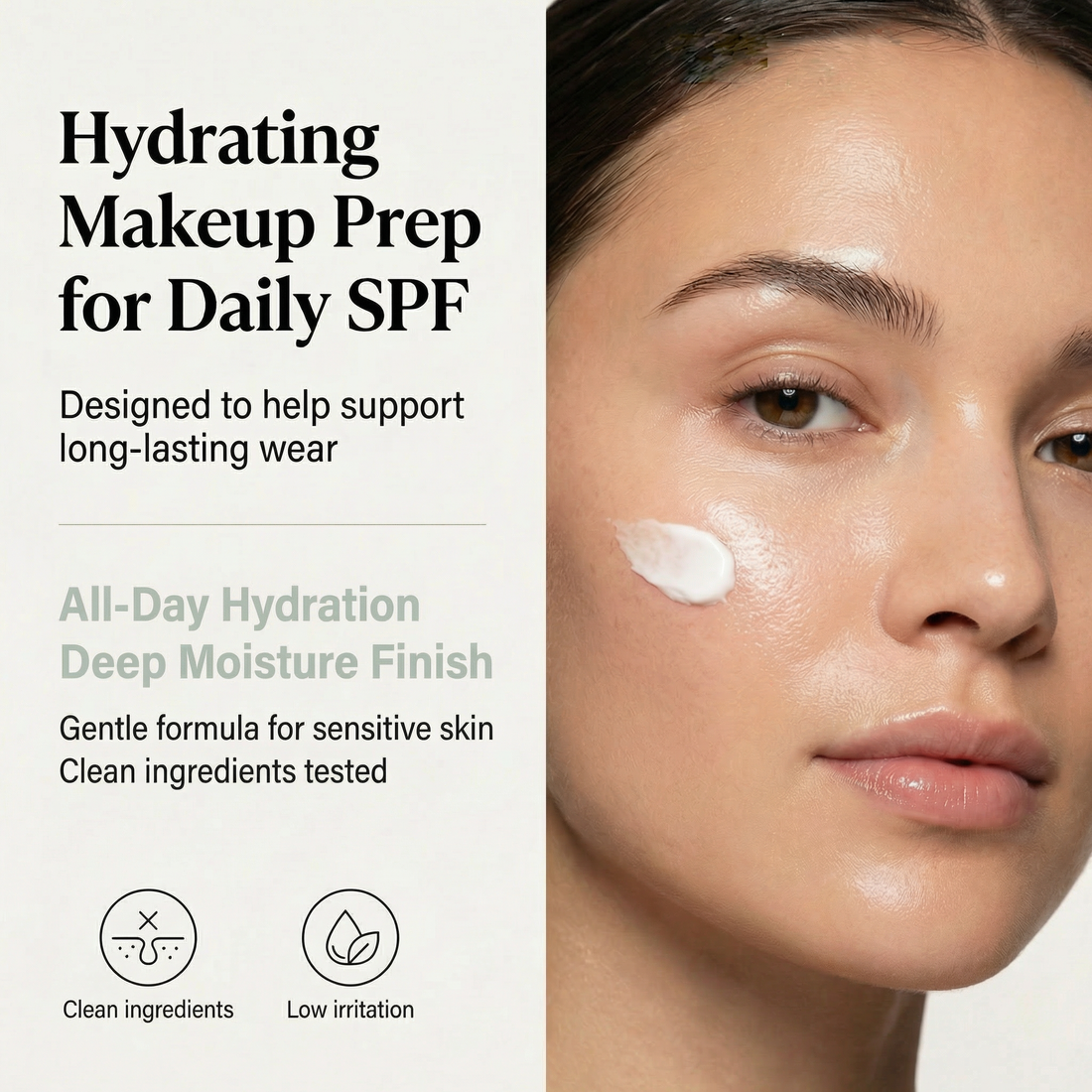 Daily Mineral Face Sunscreen SPF 40 Hydrating Zinc Formula - Image 5