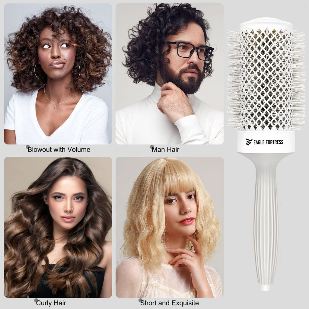 Professional 2.09in Round Hair Brush with Ceramic & Ionic Tech