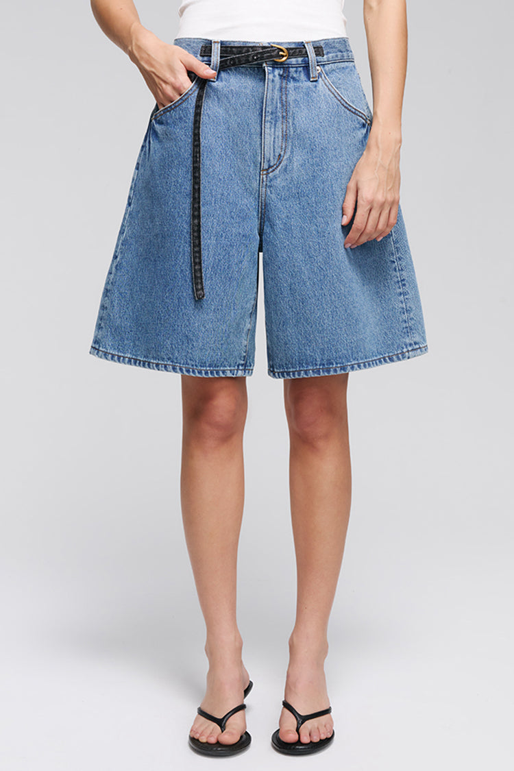 Freeway of Love Mid-Rise Bermuda Shorts