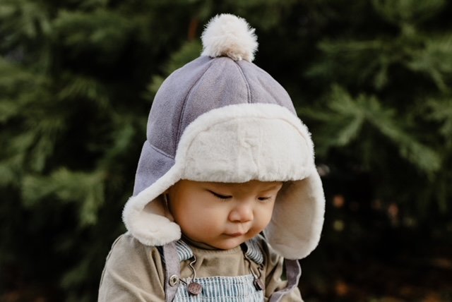 Cozy Faux Fur-Lined Kids Winter Hat – Warm |Trapper Hat